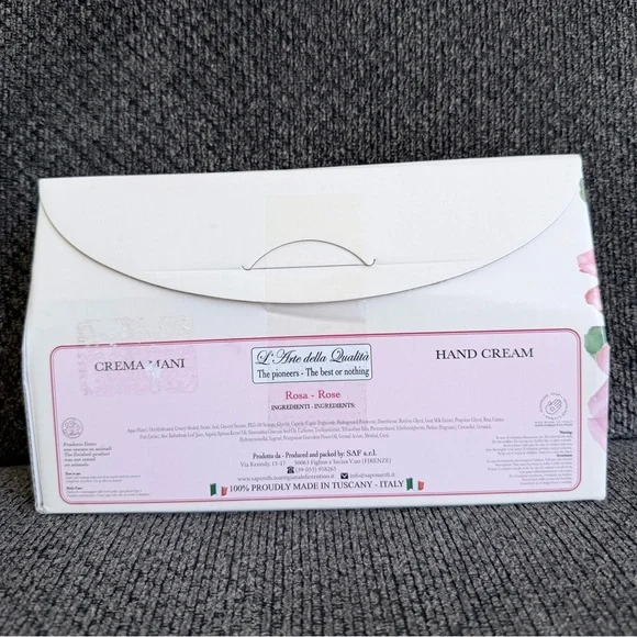 Rosa Hand Cream Set - Rose, White Rose, Yellow Rose -NWT - Picture 4 of 5